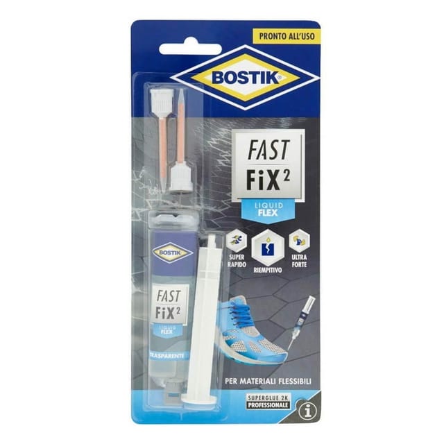Fast Fix2 Liquid Flex 10 Gramm transparenter Kleber - Bostik