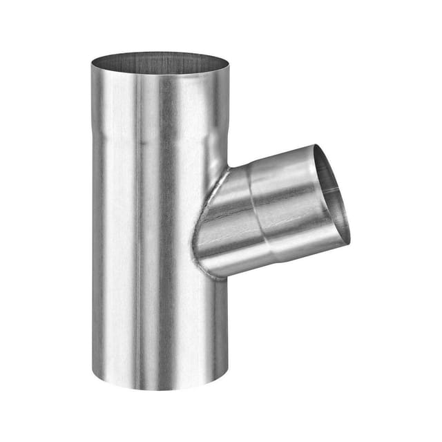 Grömo zink Rohrabzweig titanzink 60° ø100/87, 62983