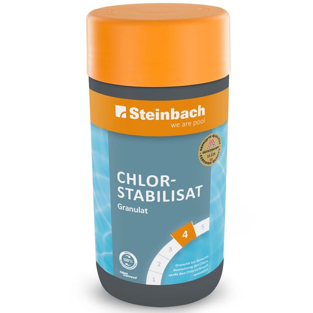 Poolpflege Chlorstabilisat Granulat - Steinbach