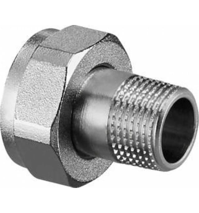 Verschraubung Messing dn 15, 1/2Zoll ag, üm 3/4Zoll ig