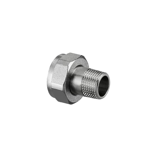 Verschraubung Messing dn 10, 3/8Zoll ag, üm 5/8Zoll ig