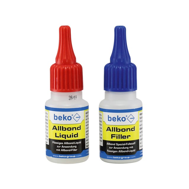 Allbond-Filler-Set: 20g Allbond-Liquid + 20g Allbond-Filler beko 261 7 20