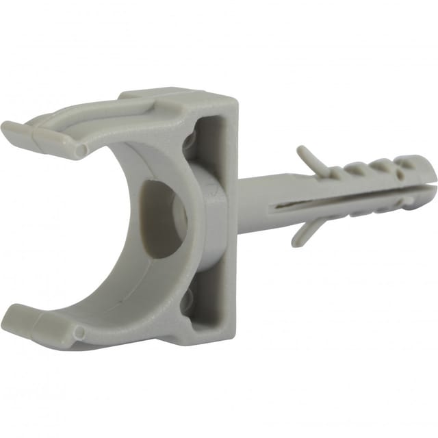 Satz mit 10 Clips und Dübeln, Durchmesser 20, Länge 60 mm CENTRALE BRICO