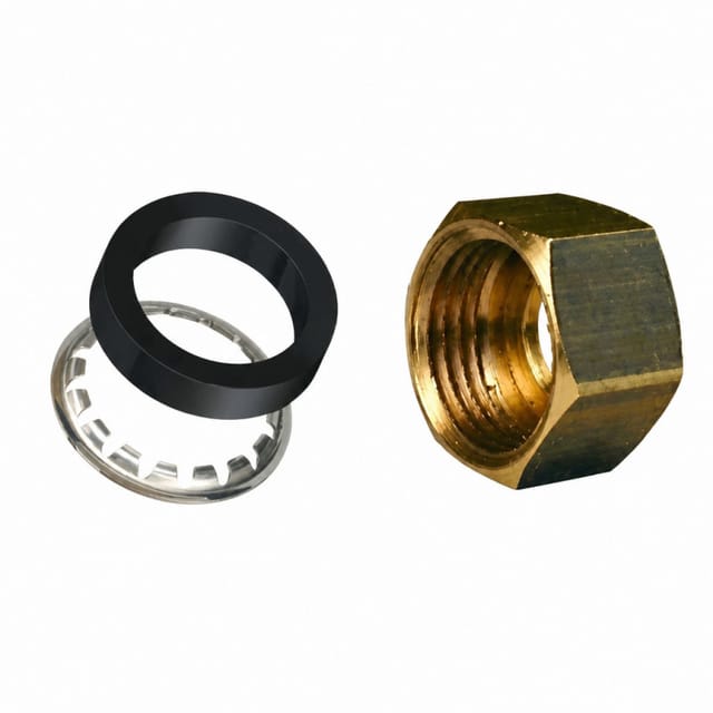 Dichtung Gripp + Mutter 12x17 für Kupfer D.10mm - 10 Stück.