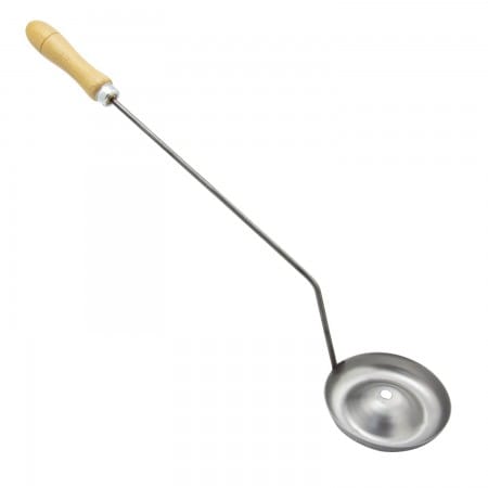 Buñuelera-Form mit Holzgriff
