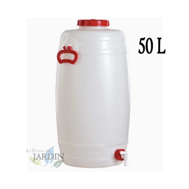 Graf - 50 Liter Fass aus Polyethylen in Lebensmittelqualität für Flüssigkeiten und Getränke