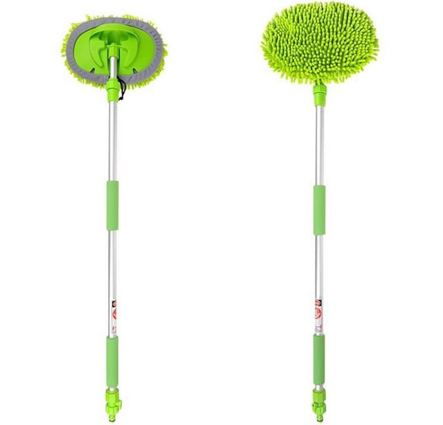 Proplus - Chenille-Waschbürste mit Teleskopstange 1,65 m 150650