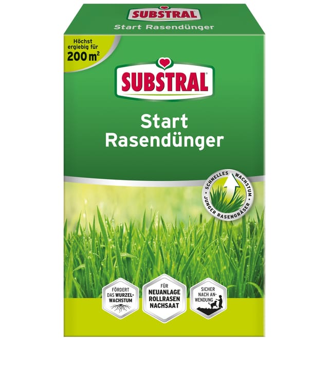 Evergreen - Substral Start Rasendünger 4kg für 200 m²