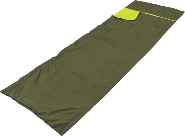 Reiseschlafsack Polyester 220 x 70 cm, grau türkis Schlafsack - Happy People
