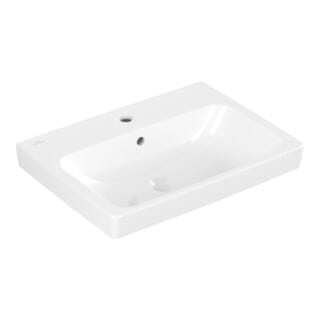 Villeroy&boch - Architectura - Waschtisch 60x45 cm, mit Überlauf, Hahnloch, Alpinweiß 4A876001