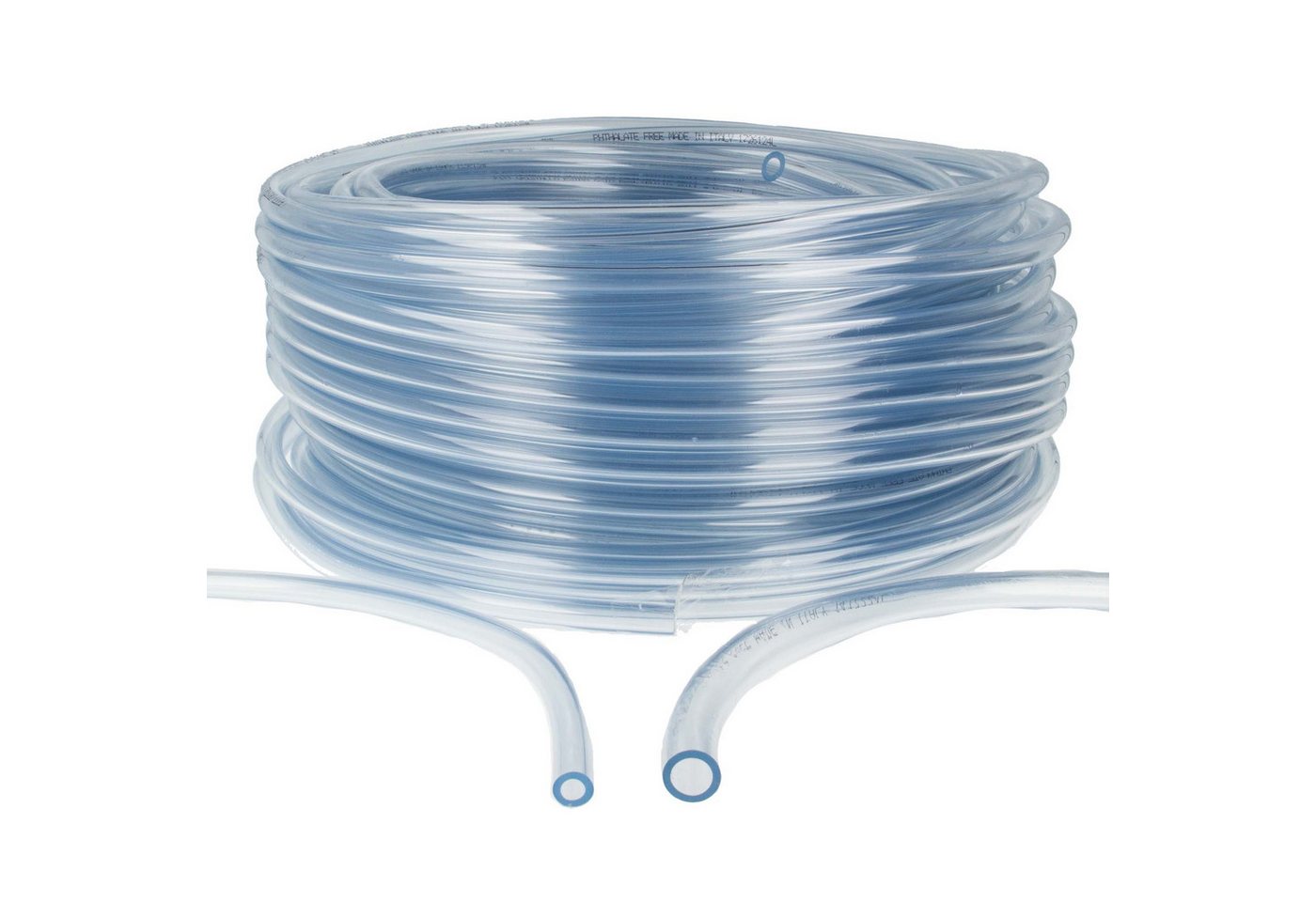 tecuro PVC-Schlauch Innen-Ø: 6 mm - Wandstärke 2 mm, transparent, flexibel, für Lebensmittel, Wasser, Öl, Benzin, max. +60°C Bild 3