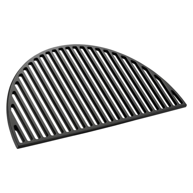 Wiltec - Gusseisen Grillrost 55 x 26,5 x 0,9 cm, Gussrost für Grill mit guter Hitzespeicherung, Grillgitter für typische Grillstreifen auf Grillgut,