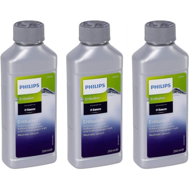 Set von 3 Descales (3 x 250 ml) für Saeco Coffee Machine, Philips - CA6700/10