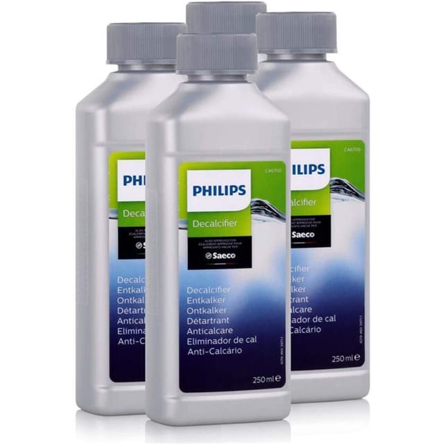 Saeco - Set von 4 -Descaling (4x 250 ml) für Expresso Cafetier, Philips CA6700/22