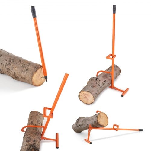 Fällheber, 1219 Mm, 4-in-1 Hochleistungs-stammheber Aus Stahl, Multifunktionale Stammrolle, Verstellbarer Wendehaken, Stammwender, Forst-multitool Zum Rollen, Schneiden Und Anheben Von Stämmen