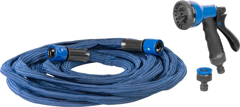 Schlauch Strend Pro Garden Flexi, 7,3-15 M, 1/2"-3/4" + Pistole, Garten