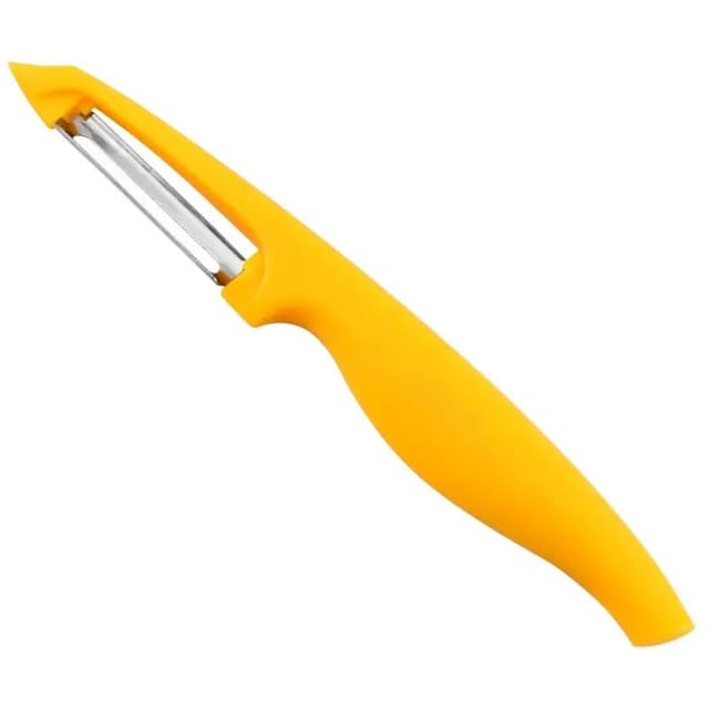 Plucheur Économe Légumes Professionnel, Éplucheur De Pommes De Terre, Épluche Pomme Avec Lame Dentelé En Acier Inoxydable Et Poignée Ergonomique Antidérapante Pour Légumes, Carottes, Tomates,or - Lntyq