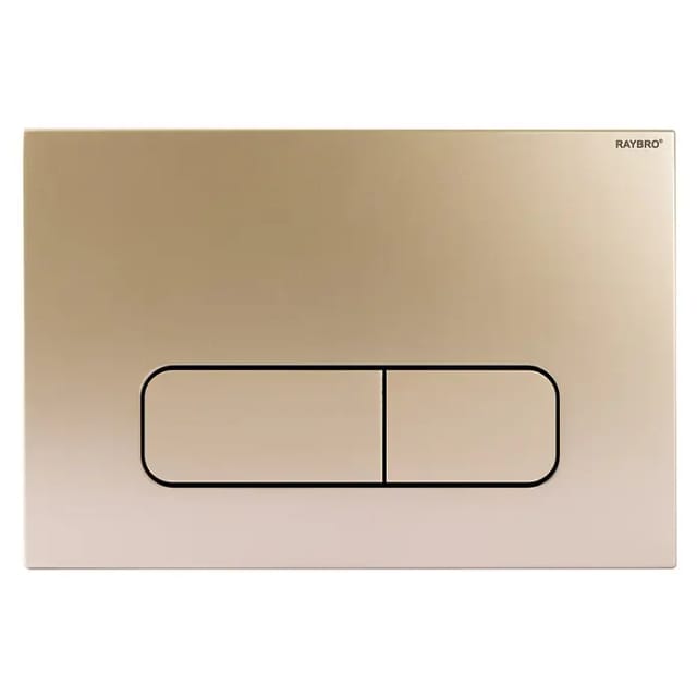 Raybro - Betätigungsplatte mocha 45 Champagne Gold für Geberit Spülkästen UP320, UP100, JomoTech, rezi Systems