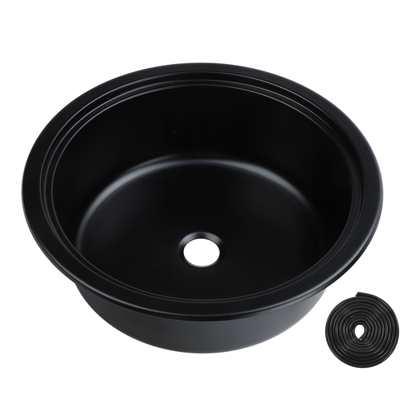 Rundes Waschbecken Aus Edelstahl 304, 30 X 12 Cm, Rostfrei, Pflegeleicht, Handwaschbecken Für Badezimmer, Boot, Wohnwagen, Wohnmobil