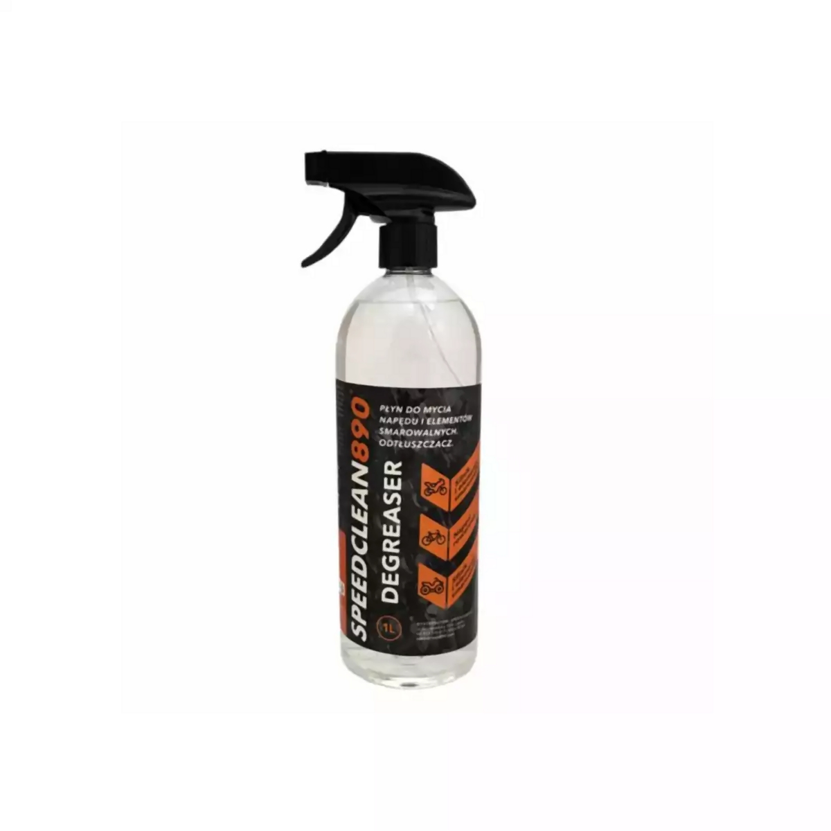 Speedclean 890 Entfettungsflüssigkeit Zur Reinigung Von Motorrad- Und Fahrradantrieben, Motoren Und Schmierelementen, Inhalt 1 L