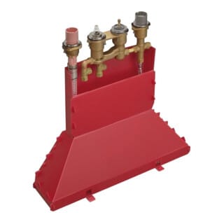 Axor Wannenrandsysteme - Einbaukörper für Thermostat-Wannenrandarmatur, 4-Loch Montage 15482180