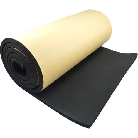 Aiperq – Akustikschaumstoff Zur Auto-schalldämmung – Selbstklebender Baumwoll-schalldämmschaum – 2 Rollen À 100 Cm X 50 Cm – 3 Mm Dick