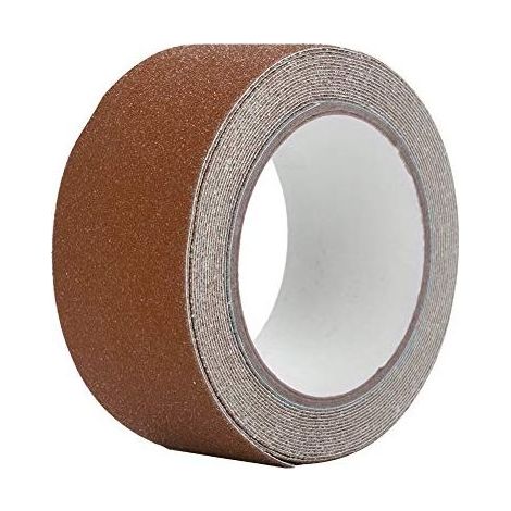 5 M X 5 Cm Rutschfestes, Farbiges Pvc-klebeband Für Treppenhaus-sicherheit Und -dekoration (braun)