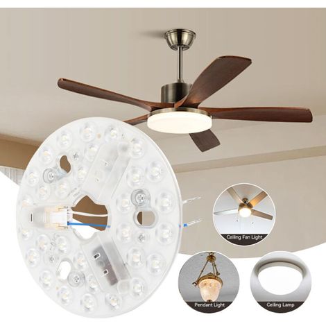 Ej.life – Dimmbarer 15-w-led-deckenventilator Mit 3 Bedienfeldern – Aluminium – Speicherfunktion – Dimmerkompatibel – Optimale Wärmeableitung