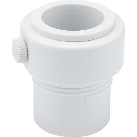 Set Mit 2 Stabilisierungsadaptern Für Pool-sonnenschirmstangen - Kompatibel Mit Waterway-sonnenschirmen Mit 3,8 Cm Und 3,4 Cm Durchmesser, Hergestellt Aus Weißem Polycarbonat Und Abs.