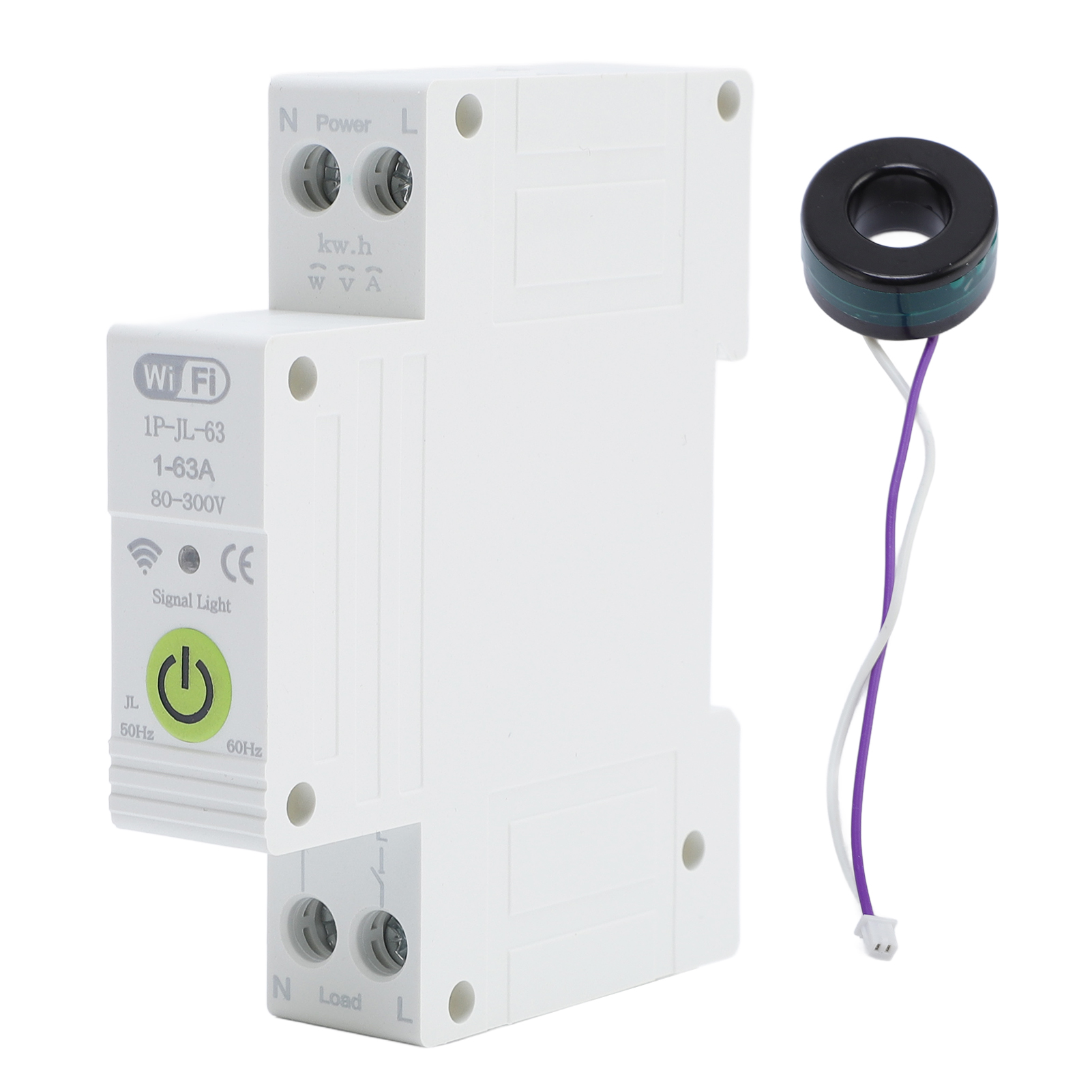 Jt 1-63a Wlan-leistungsschalter Mit Drahtloser Fernbedienung, 80-300 V