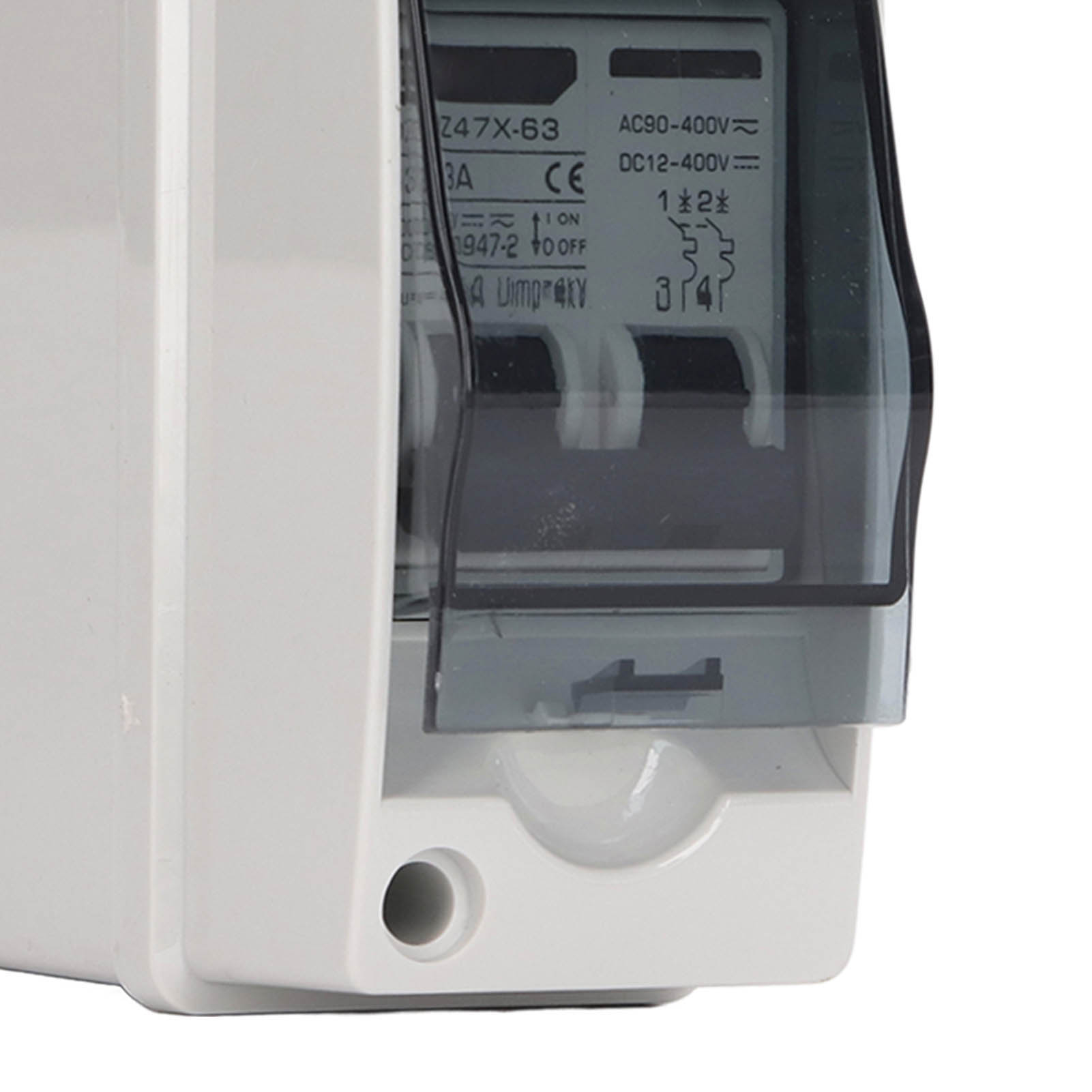 Miniatur-bipolar-gleichstrom-leistungsschalter 63 Ampere, Trennschalter/isolator Für Solar-photovoltaik-systeme, Dc 12 V-400 V, Ac 90 V-400 V.