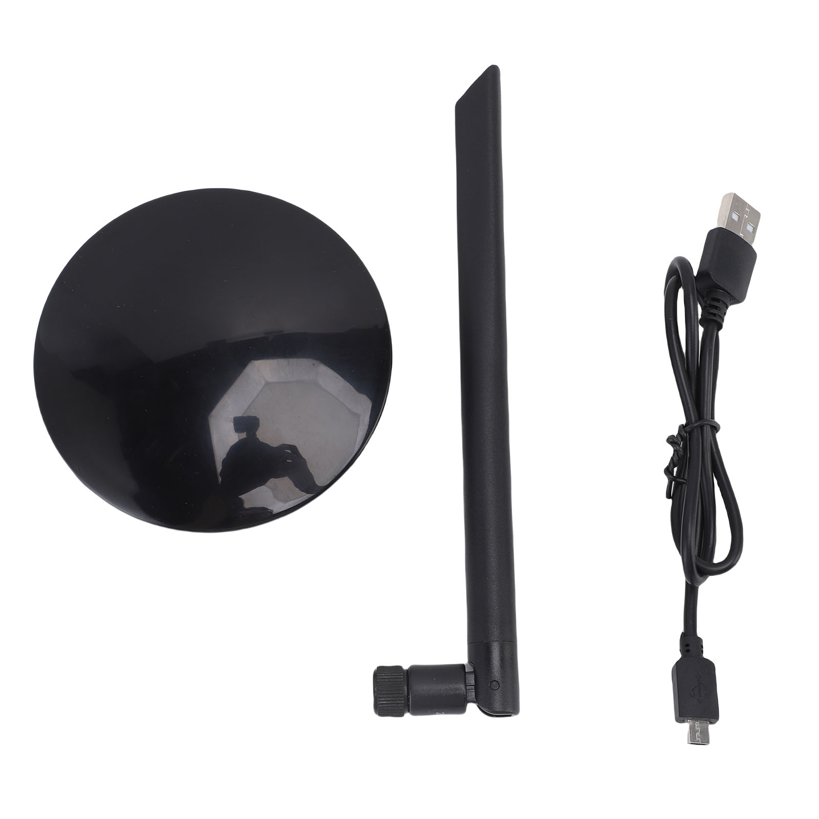 Smart-home-gateway, Kompatibel Mit Zigbee Und Bluetooth, Mit Verbesserten Antennen Und Einer Anwendung Für Smart-geräte.