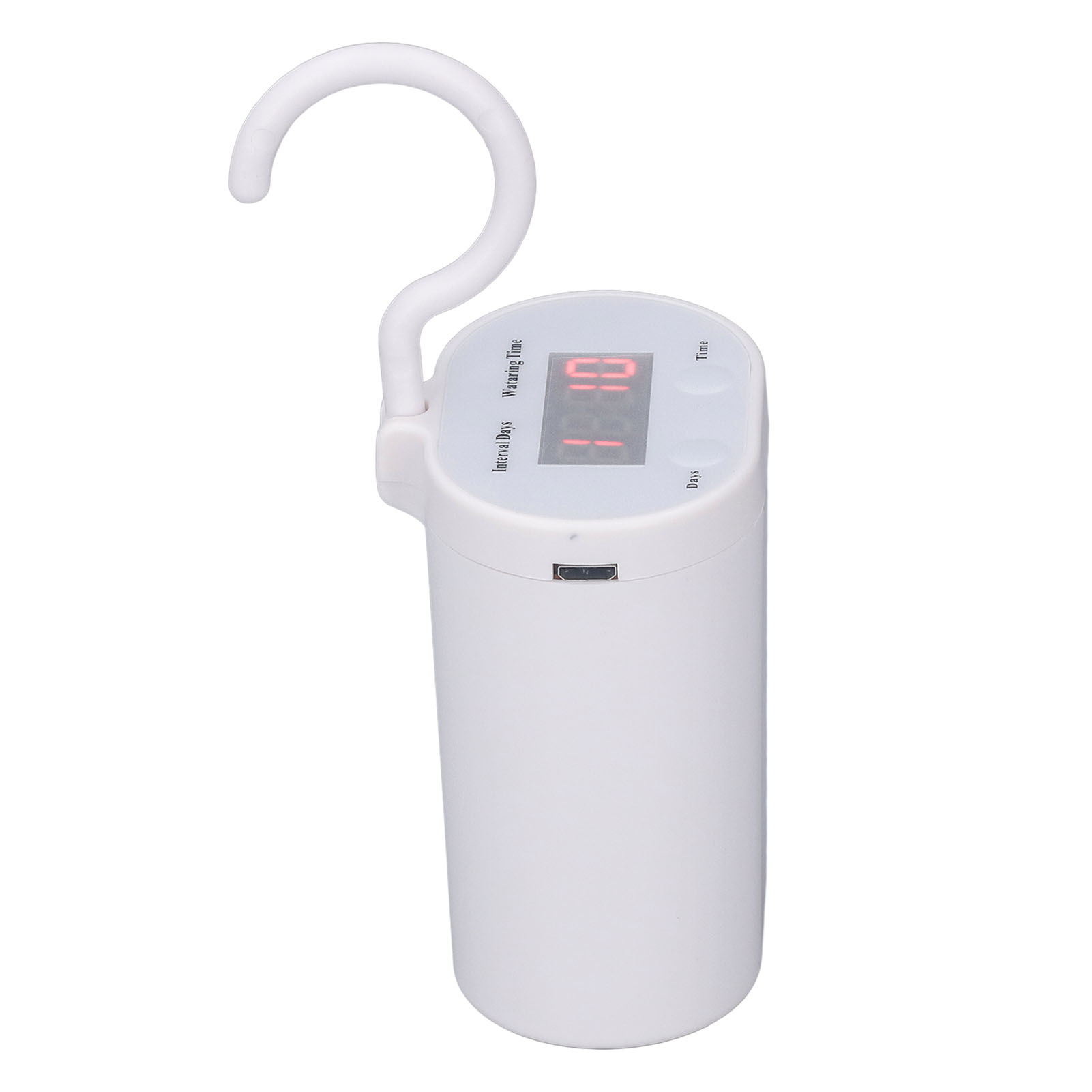 Automatisches Tropfbewässerungsset Für Zimmerpflanzen, Bewässerungssystem Für Töpfe, Automatisches Bewässerungssystem Mit Zeitschaltuhr, Weiße Farbe, Kompatibel Mit 2 Sprinklern.