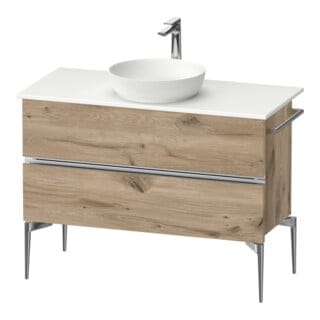 Sivida Konsolenwaschtischunterbau, 2 Schubkästen, - Duravit