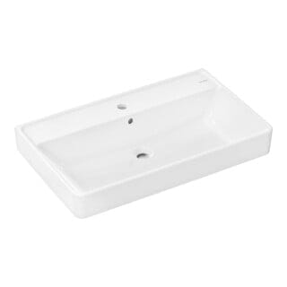 Hansgrohe - Xanuia q Aufsatzwaschtisch, mit Hahnloch, mit Überlauf,