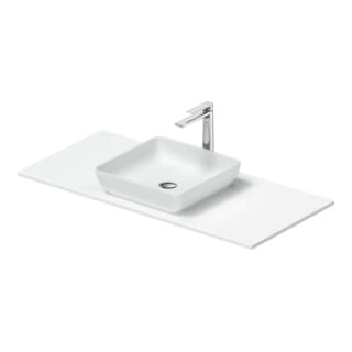Duravit Sivida Waschtisch Set eckig inklusive Konsole