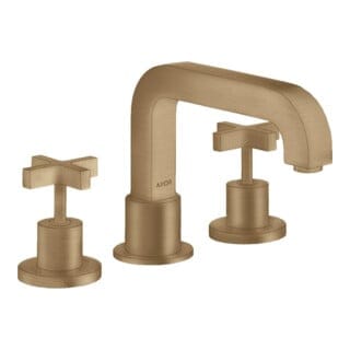 Axor Citterio 3-Loch Wannenrandarmatur, Kreuzgriffe, - Hansgrohe