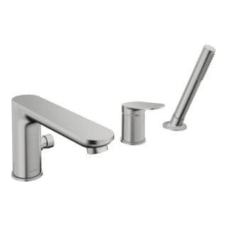 Duravit - Wave 3-Loch Wannenarmatur, Ausladung 200 mm, WA5260000070