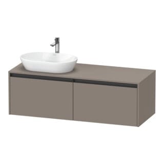 Ketho.2 Waschtischunterbau, Beckenausschnitt links, - Duravit