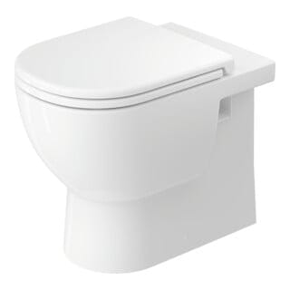 Duravit - D-Code Stand-WC Back to Wall, Tiefspüler, rimless,