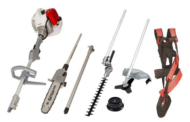 Ikra - Benzin Multitool ibmt 52 Rasentrimmer