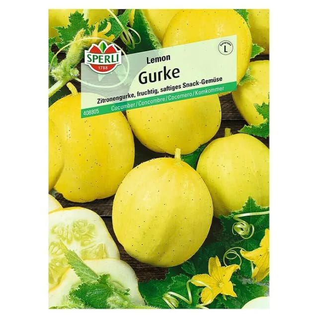 Sperli Zitronengurke Lemon Gemüsesamen