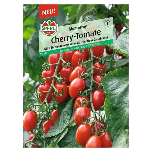 Cherrytomate Monterrey F1 Gemüsesamen - Sperli