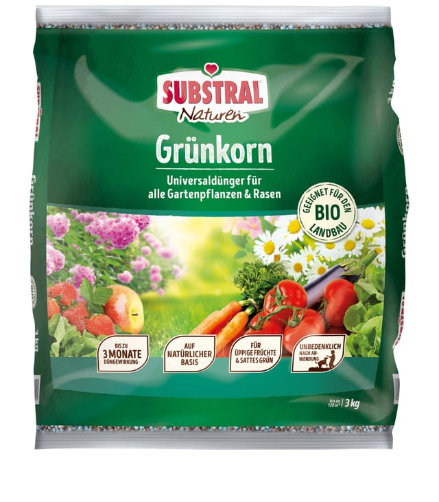Evergreen - Substral Naturen Grünkorn Bio 3kg
