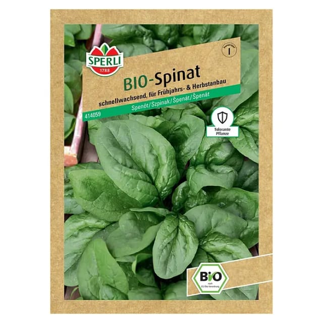 Bio Spinat Gemüsesamen - Sperli