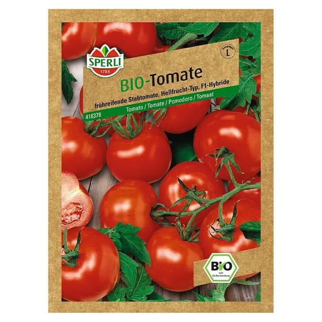 Bio Salat-Tomate Hellfrucht F1 Gemüsesamen - Sperli