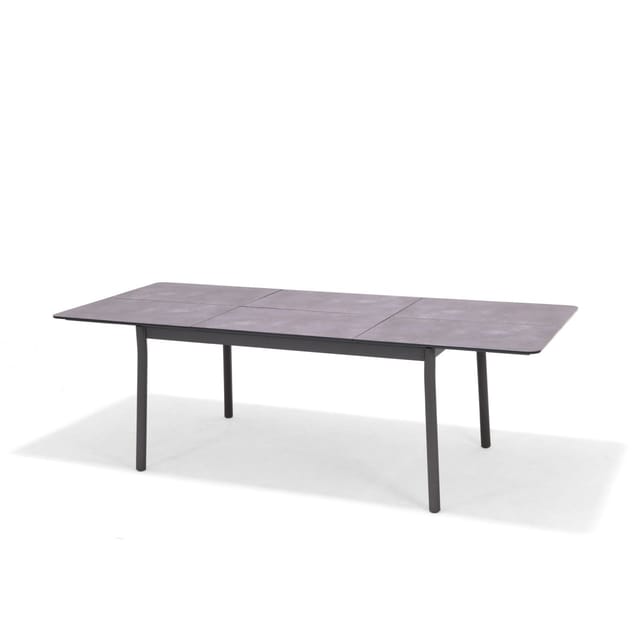 Primaster - Gartentisch Taormina 160 x 99,8 cm ausziehbar bis 2,40 m Aluminium Esstisch