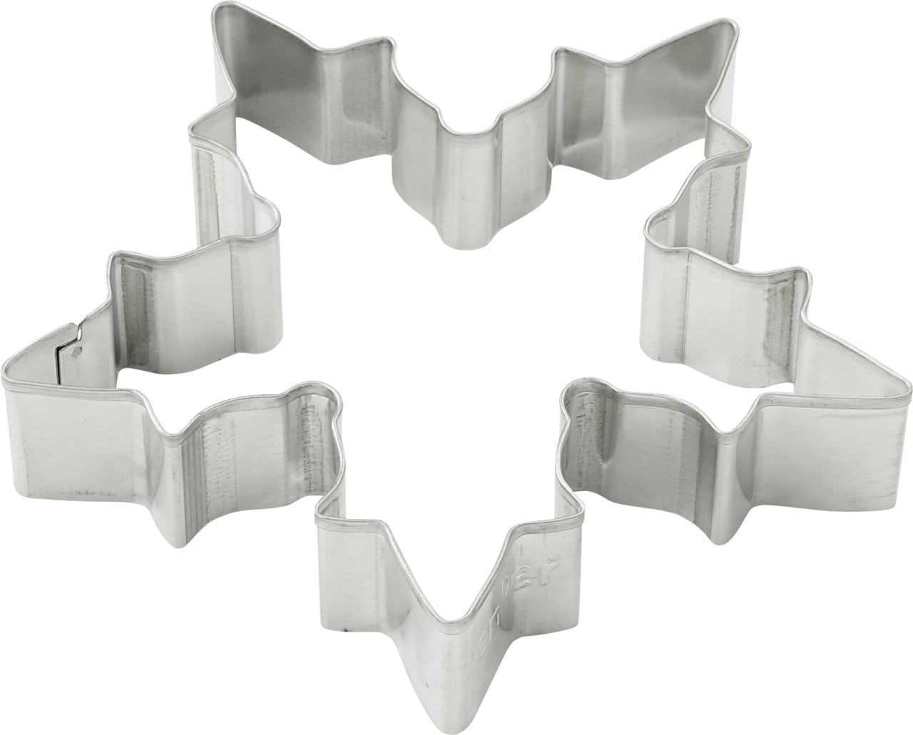 Ausstecher Schneeflocke groß 10,1 x 9,7 x 2 cm Plätzchenform - Zenker