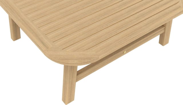 Gartenmöbel-Set Leros Holz Lounge Set Sitzgruppe Ecksofa Akazienholz - Primaster