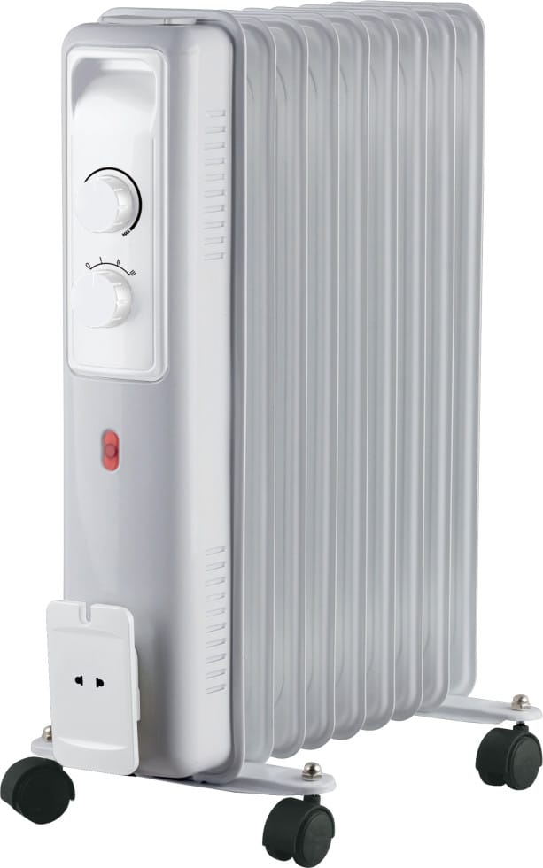 Primaster - lradiator 9 Rippen 2000 Watt mit Thermostat Heizgeräte